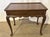 Wood 1981 Ethan Allen Georgian Court Queen Anne Cherry Tea Table With Pull Out Trays For Sale - Image 7 of 7