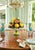 Add a vibrant pop of classic Mediterranean charm to your space with this large vintage Italian majolica-style ceramic...