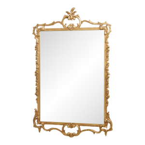 Friedman Brothers Gold Finish Ornate Mirror