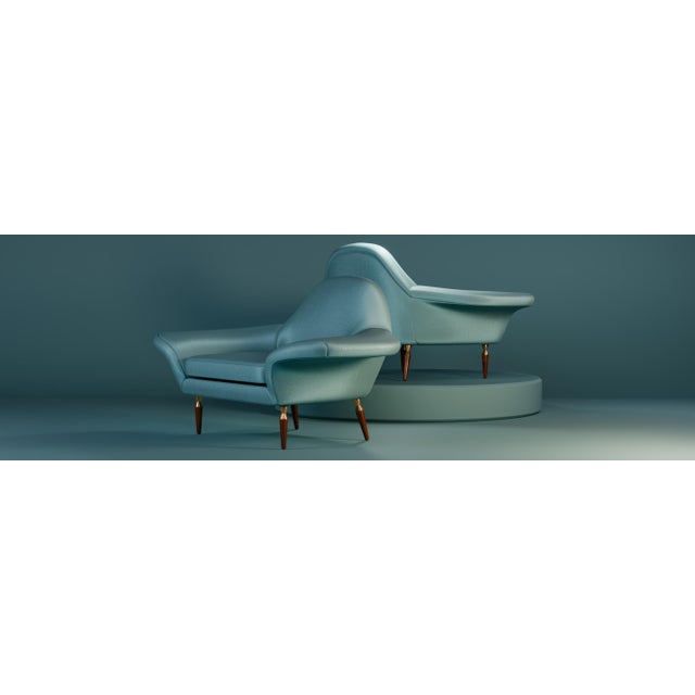 Gray Dorothy Armchair by Ottiu For Sale - Image 8 of 11