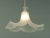 Italian 1980s Murano-Inspired Flower Form Glass Chandelier For Sale - Image 3 of 6