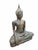 Black Vintage Thai Gilt Bronze Seated Buddha Sculpture in Earth-Touching Mudra For Sale - Image 8 of 10