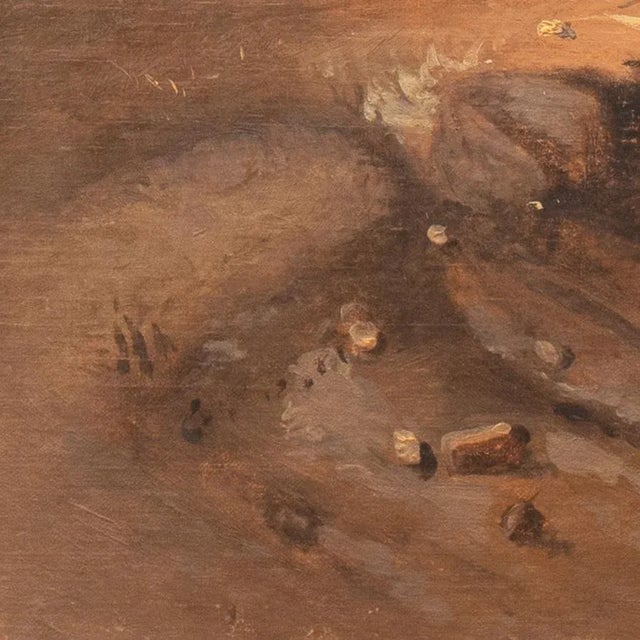 Attributed to Theodore Gericault (French, nd indistinctly signed lower left, 'Geri...l.'; painted circa 1815. Oil on...