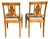 Pair of Antique Austrian Biedermeier Style Side Chairs.