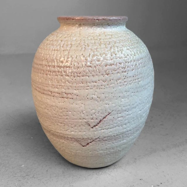 Ceramic Japanese Ikebana Vase, 1980s For Sale - Image 7 of 13
