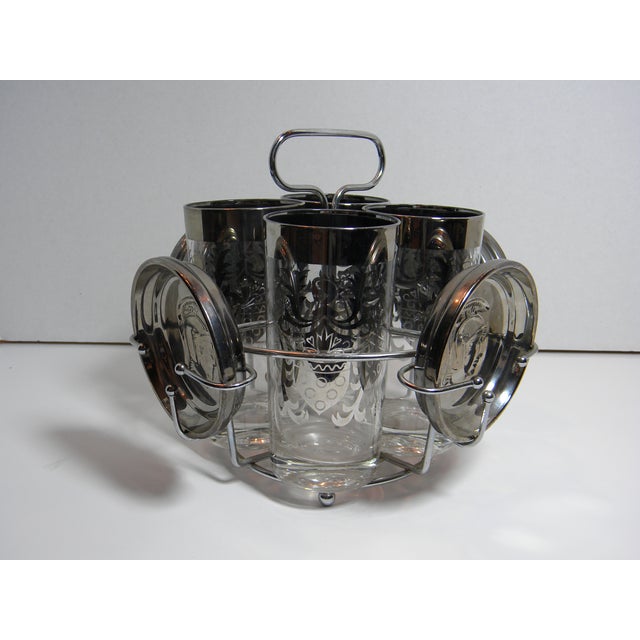 Vintage Barware With Caddy Set of 9 Chairish