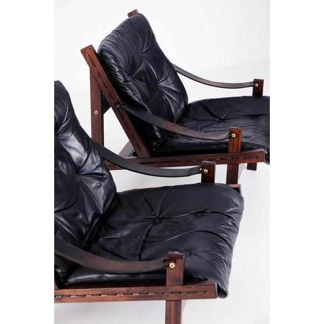 Hunter Easy Chair attributed to Torbjørn Afdal, 1960s For Sale - Image 10 of 14