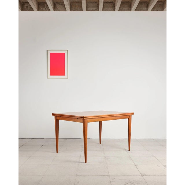 Extendable Dining Table Model 12 in Teak by Niels O. Møller for j.l. Møllers, Denmark, 1960s For Sale - Image 4 of 18