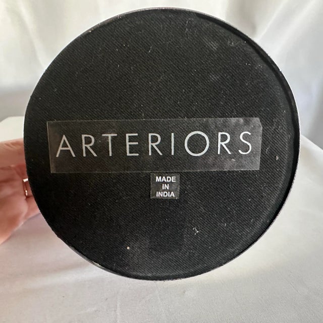 Pair of Arteriors Stead Horn Sculptures With Polished Brass Base. For Sale - Image 10 of 10