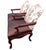 Wood Timeless Elegance: Pair of Rare Vintage Lillian August Statement Armchairs For Sale - Image 7 of 12