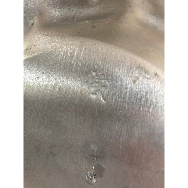 Vintage Hacienda Real Pewter Serving Tray and Cloche For Sale - Image 4 of 8