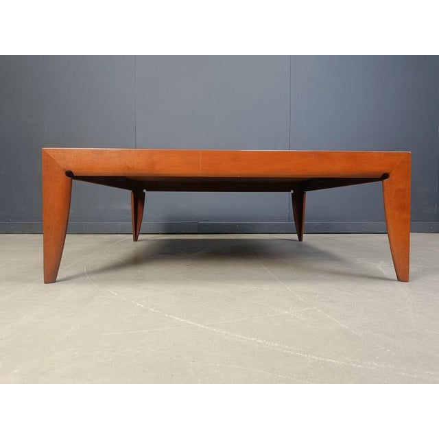 Wood Vintage Coffee Table attributed to Giorgetti, 1990 For Sale - Image 7 of 12