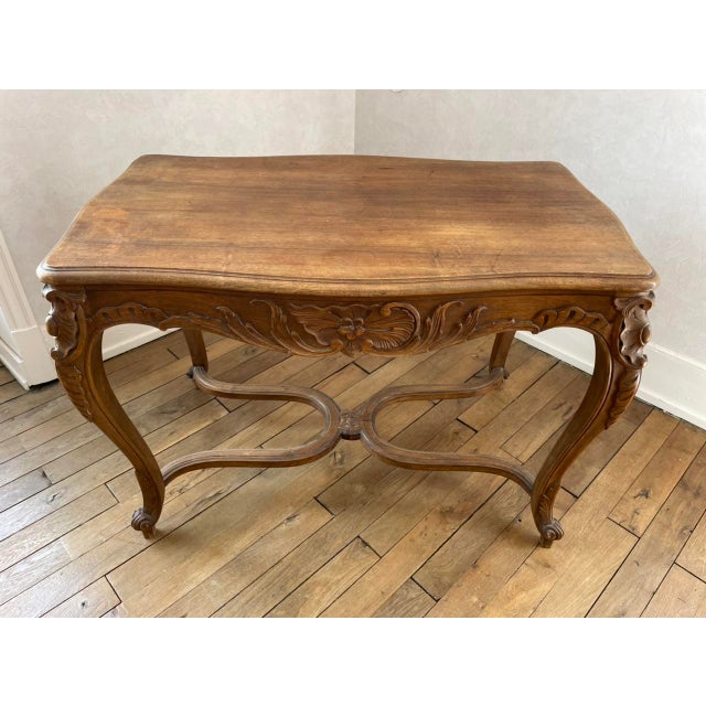 Louis XV Walnut Table For Sale - Image 4 of 17