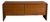 Dyrlund Teak Credenza Storage Buffet Sideboard Filing Cabinet Tambour Doors Denmark 1970s For Sale