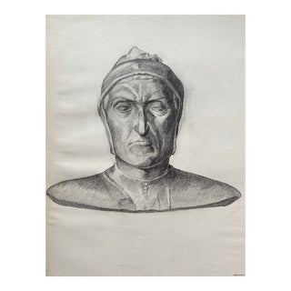 1930s James Wilson Drawing of Dante For Sale