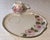 American 1960s Hand Painted Porcelain Tea/Coffee Dessert Set of 8 - 16 pcs For Sale - Image 3 of 10