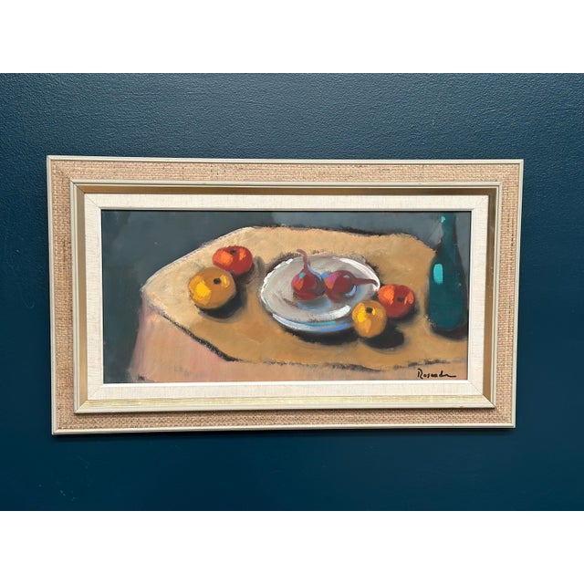 Kurt Rosander, Still Life, 1960s, Oil on Canvas For Sale - Image 12 of 17