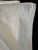 Vintage Monogram French Linen flat sheet or tablecloth—featuring an ornate white embroidered monogram with the letters...