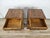 Art Deco Walnut Bedside Tables with Doors and Drawers, 1940s, Set of 2 For Sale - Image 11 of 18