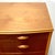 1950s Danish Teak 8 Drawer Tall Dresser W/ Curved Front For Sale - Image 14 of 14