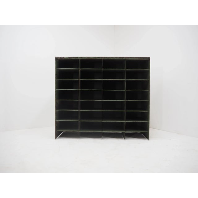 Metal Vintage Industrial Storage Cabinet For Sale - Image 7 of 13