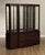 High Quality American Made Thomasville Display China Cabinet Constructed With A Rectangular Case Featuring Glass Paneled...