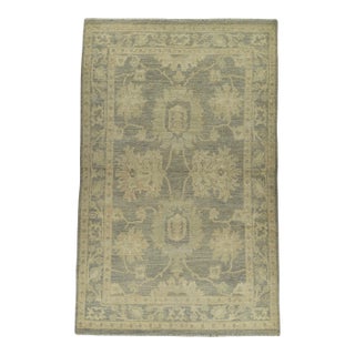 Oushak Rug 3'11" x 6'2" #21330 For Sale