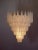 Large Italian Murano Chandelier with 52 Glass Petals Drop, 1970s, Set of 2 For Sale - Image 11 of 12