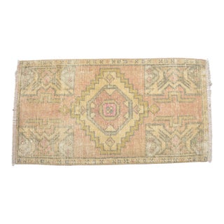 Mid 20th Century Oushak Anatolian Wool Rug For Sale