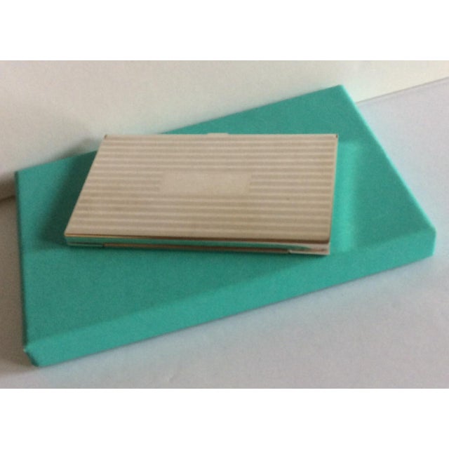 Tiffany Sterling Silver Business Card Case