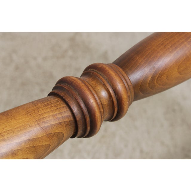 Stickley Cherry Full Size Cannonball Poster Bed For Sale In Philadelphia - Image 6 of 15