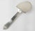 Silver Mid-Century Modern Sterling Silver Server in Pyramid Pattern by Georg Jensen For Sale - Image 8 of 9