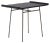 Black Baby Side Table by Marcos Zanuso Jr For Sale