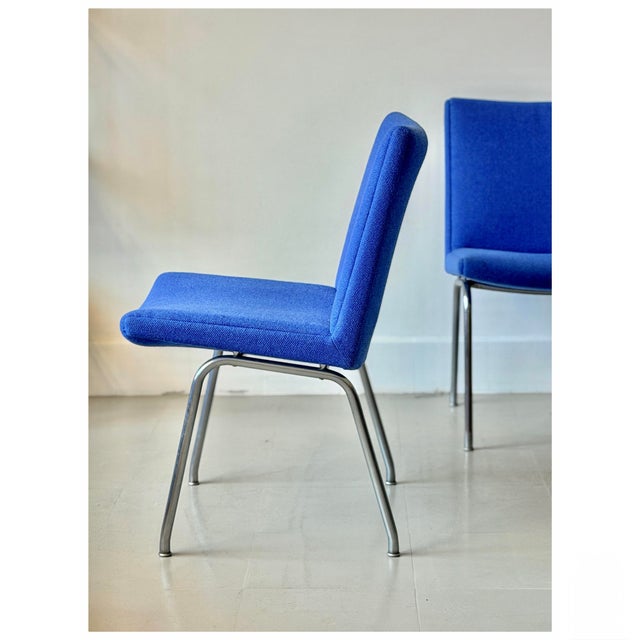 Mid-Century Modern Airport Chair by Hans J. Wegner for A. P. Stolen, Denmark, 1960s For Sale - Image 3 of 18