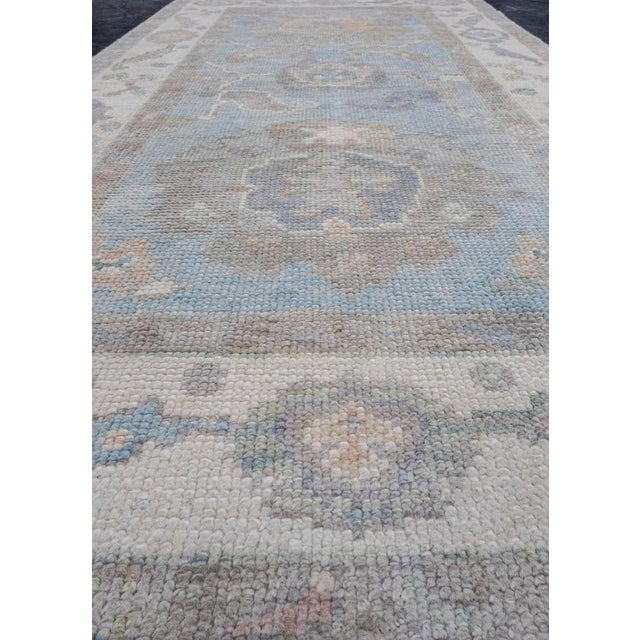 Textile Turkish Oushak Rug 3' x 5'8" For Sale - Image 7 of 8