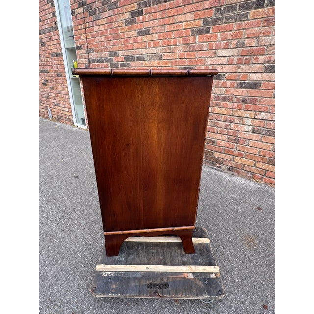 19th Century Faux Bamboo Chest For Sale - Image 14 of 14
