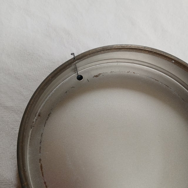 1940s Thorens Aluminum Powder Puff Wind Up Music Box For Sale - Image 9 of 11