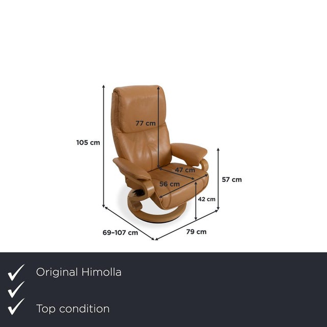This Himolla leather recliner is the perfect embodiment of Bavarian craftsmanship and the highest standards of comfort....