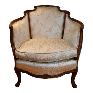 Early 20th Century Bergere Armchair For Sale
