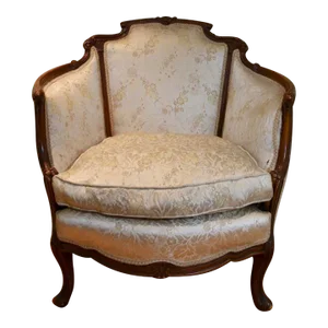 Early 20th Century Bergere Armchair
