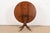 Baker Furniture Style Georgian Banded Mahogany Pedestal Flip Top Dining or Breakfast Table, Newly Refinished For Sale - Image 11 of 12