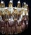 Not Yet Made - Made To Order 21st Century Clear Amber and Amethyst Poliedri Chandelier by Fabio LTD For Sale - Image 5 of 5