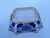 Late 20th Century Late 20th Century Floral Blue & White Bowl 8 Sided Bowl For Sale - Image 5 of 5