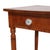 Traditional Sheraton Tiger Maple Single Drawer Stand With Opalescent Glass Knob C1840 For Sale - Image 3 of 12