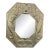 19th Century Repousse Brass Mirror For Sale