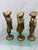 Mid-Century Modern Mid Century Modern Iron Geisha Girl Dancing Figures For Sale - Image 3 of 7