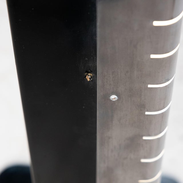 Metal Chromed Steel Floor Lamp from Lamperti, 1970s For Sale - Image 7 of 9