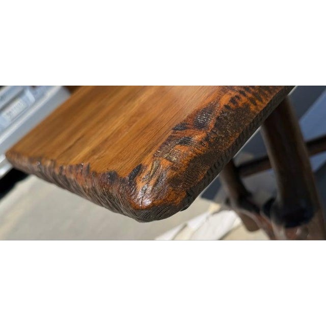 1940s Old Hickory Center Table For Sale In Los Angeles - Image 6 of 8