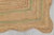 Olive Natural Jute Wave Scallop Rug 3x12 Ft. For Sale - Image 4 of 12