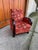 1930s Art Deco Armchair with New Patterned Upholstery, 1930s For Sale - Image 5 of 8